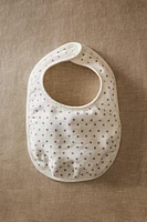 CHILDREN'S MINI FLORAL PRINT BIB