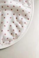 CHILDREN'S MINI FLORAL PRINT BIB