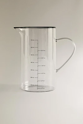 BOROSILICATE GLASS MEASURING PITCHER