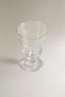 SILK SCREEN WINE GLASS