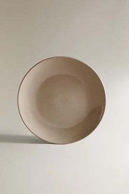 STONEWARE DINNER PLATE