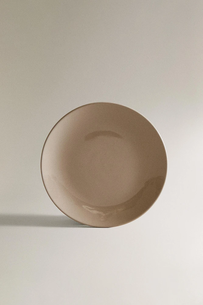 STONEWARE DESSERT PLATE