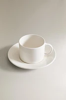 STONEWARE TEACUP