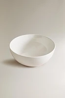 STONEWARE SALAD BOWL