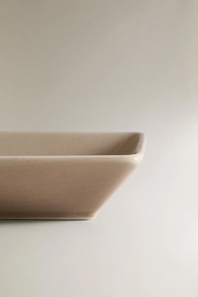 STONEWARE APPETIZER BOWL