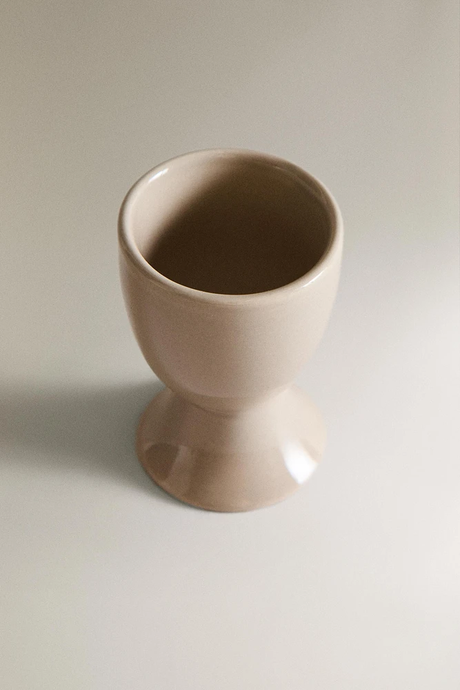 STONEWARE EGG CUP