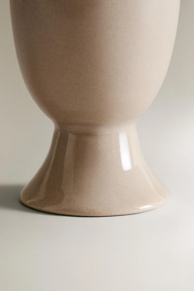 STONEWARE EGG CUP