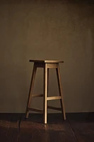 ELM WOOD STOOL