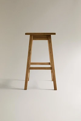 TABOURET EN BOIS ORME