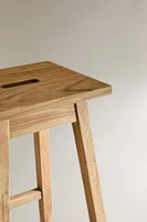 ELM WOOD STOOL