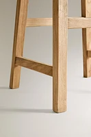 ELM WOOD STOOL