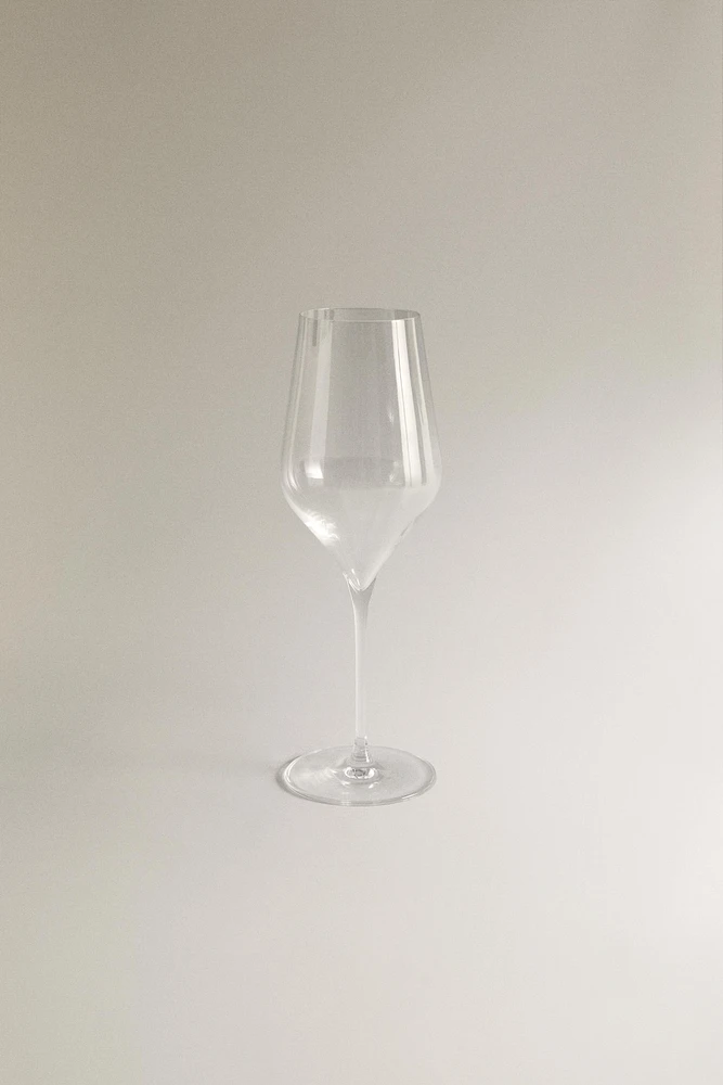 VERRE À VIN CRISTALLIN LISSE