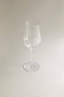 VERRE À VIN CRISTALLIN LISSE