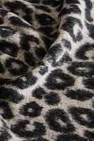 LEOPARD PRINT COTTON BLANKET