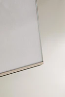 SILVER METAL PICTURE FRAME