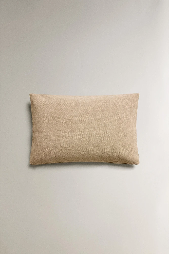 PLAIN THROW PILLOW COVER