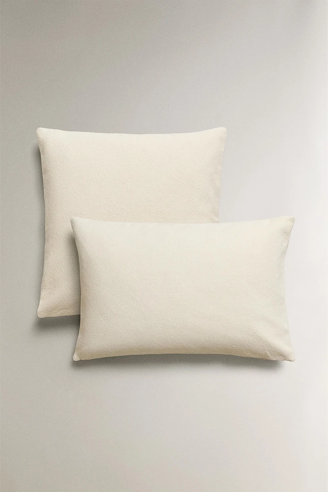 PLAIN THROW PILLOW COVER