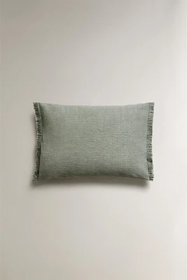 HOUSSE DE COUSSIN FRANGES