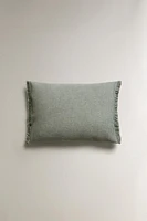 HOUSSE DE COUSSIN FRANGES