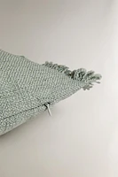 HOUSSE DE COUSSIN FRANGES