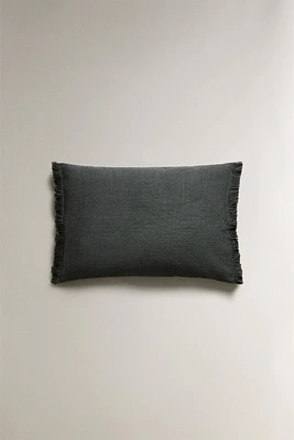 HOUSSE DE COUSSIN FRANGES