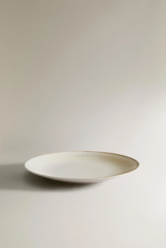 STONEWARE DINNER PLATE