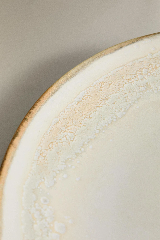 STONEWARE DINNER PLATE