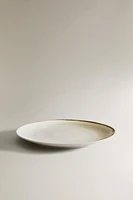 ROUND STONEWARE SERVING DISH