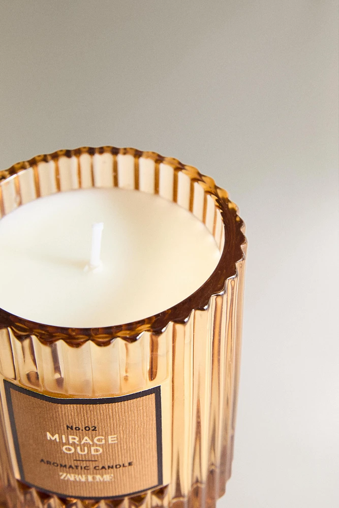 (175 G) MIRAGE OUD SCENTED CANDLE