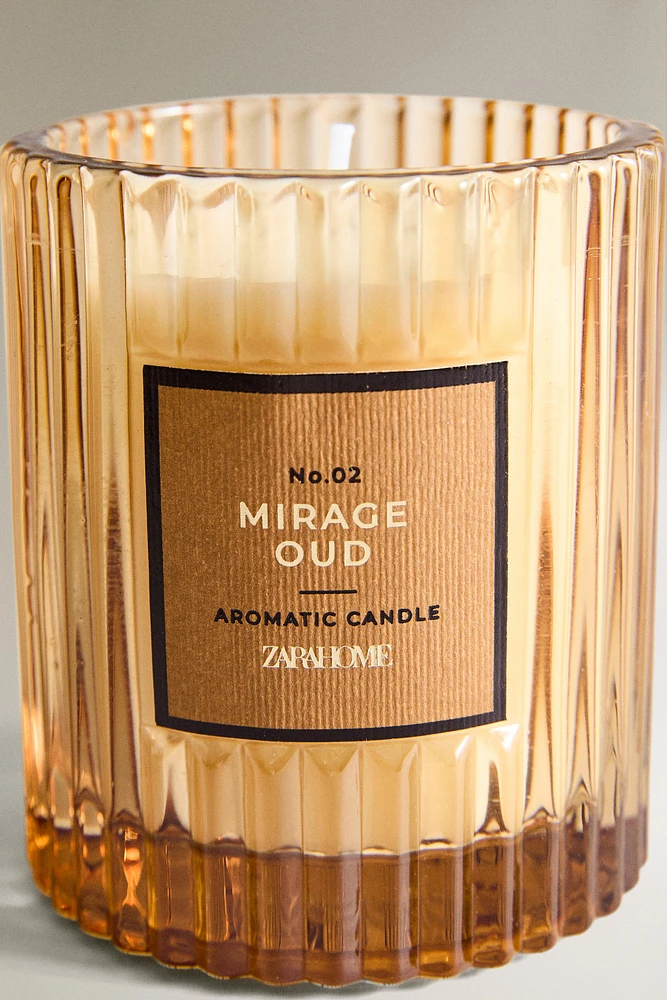 (175 G) MIRAGE OUD SCENTED CANDLE