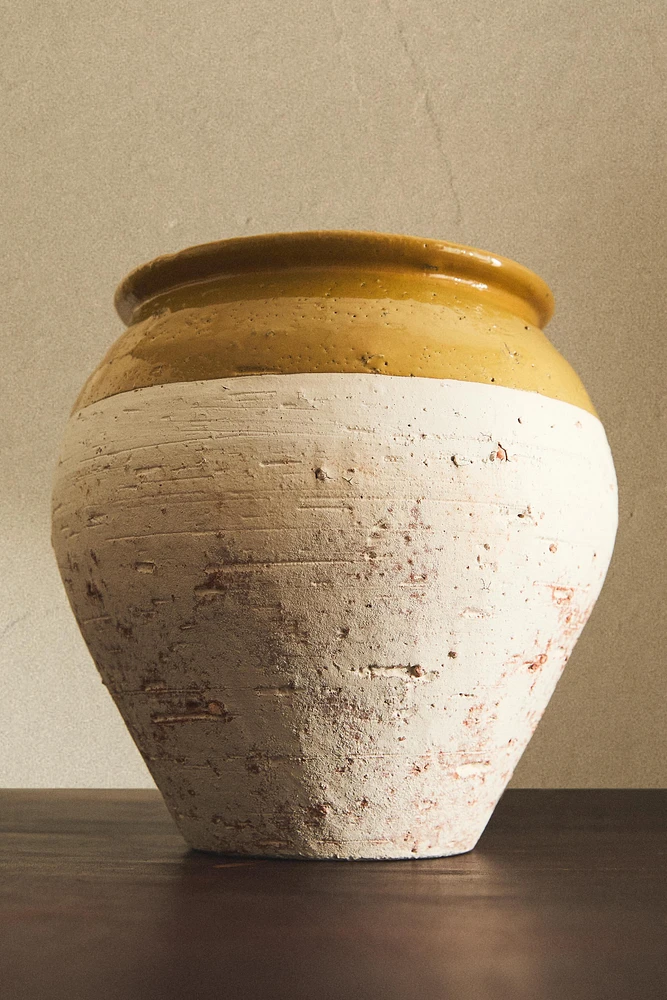 TERRACOTTA VASE