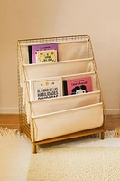 CHILDREN'S METAL BOOK RACK