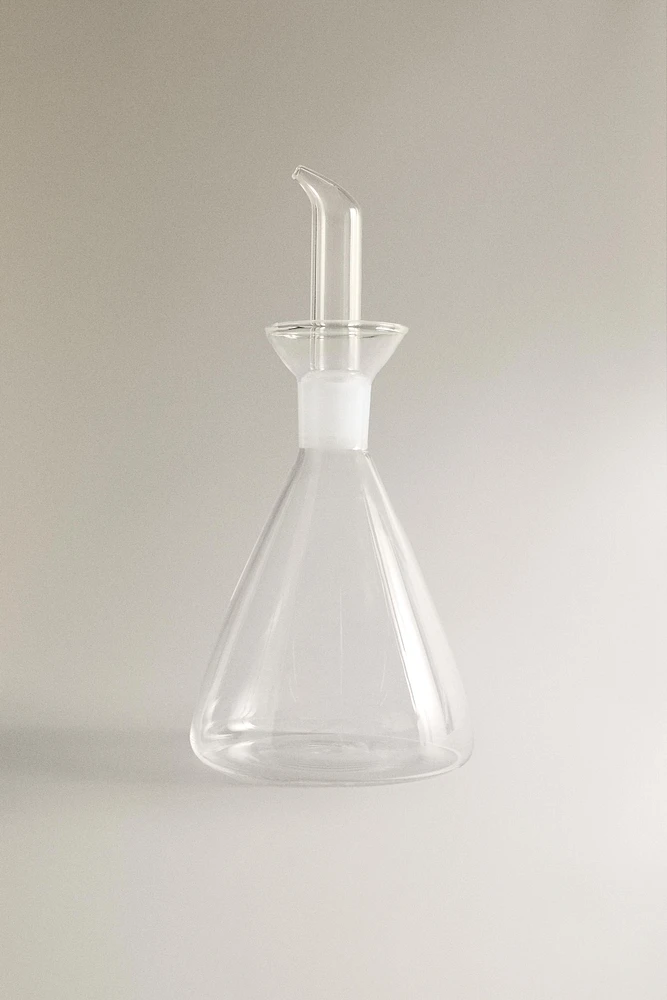 BOROSILICATE GLASS CRUET