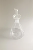 BOROSILICATE GLASS CRUET