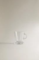 TRANSPARENT GLASS ESPRESSO CUP