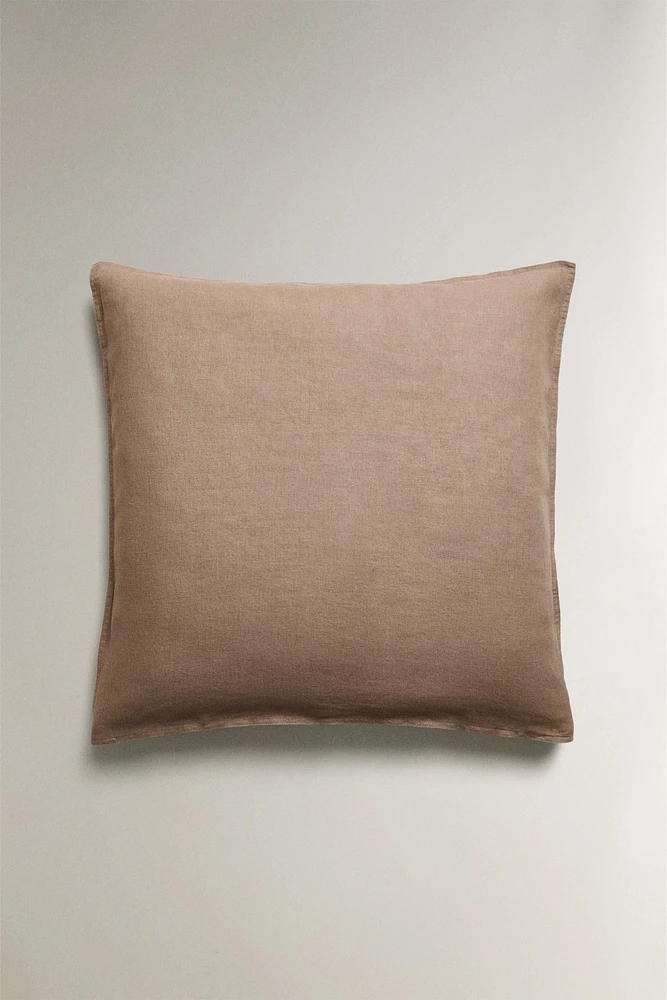 (140 GxM²) WASHED LINEN PILLOWCASE