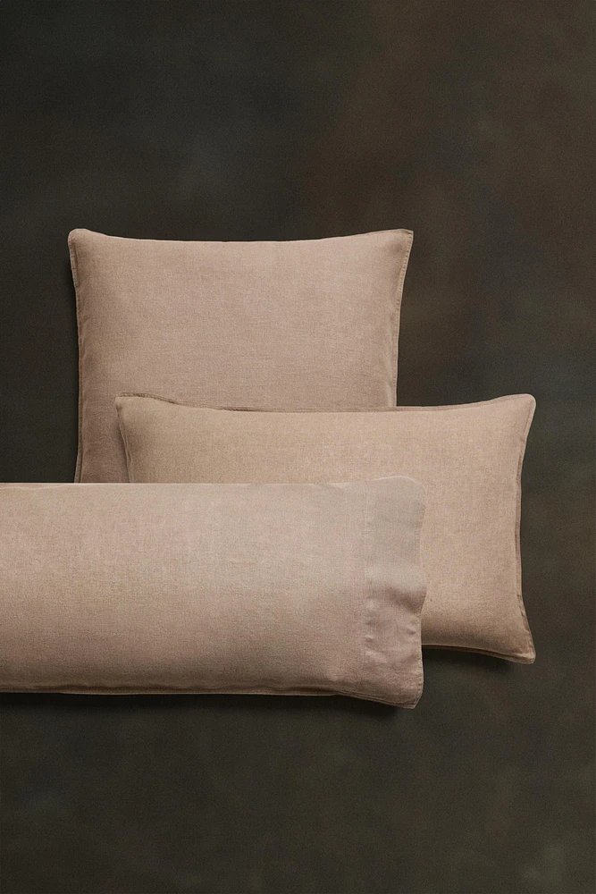 (140 GxM²) WASHED LINEN PILLOWCASE