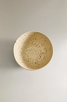 DOTTED STONEWARE BOWL