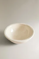 CHAIN EARTHENWARE BOWL