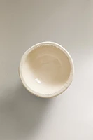 CHAIN EARTHENWARE BOWL