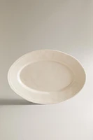 CHAIN EARTHENWARE SERVING DISH