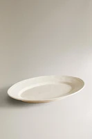 CHAIN EARTHENWARE SERVING DISH