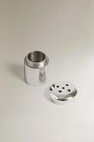 MINI STEEL SALT AND PEPPER SHAKER SET