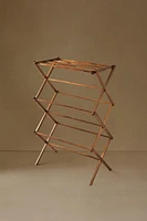 WOODEN VERTICAL FOLDING  CLOTHES HORSE