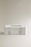 MARBLE-EFFECT TISSUE BOX