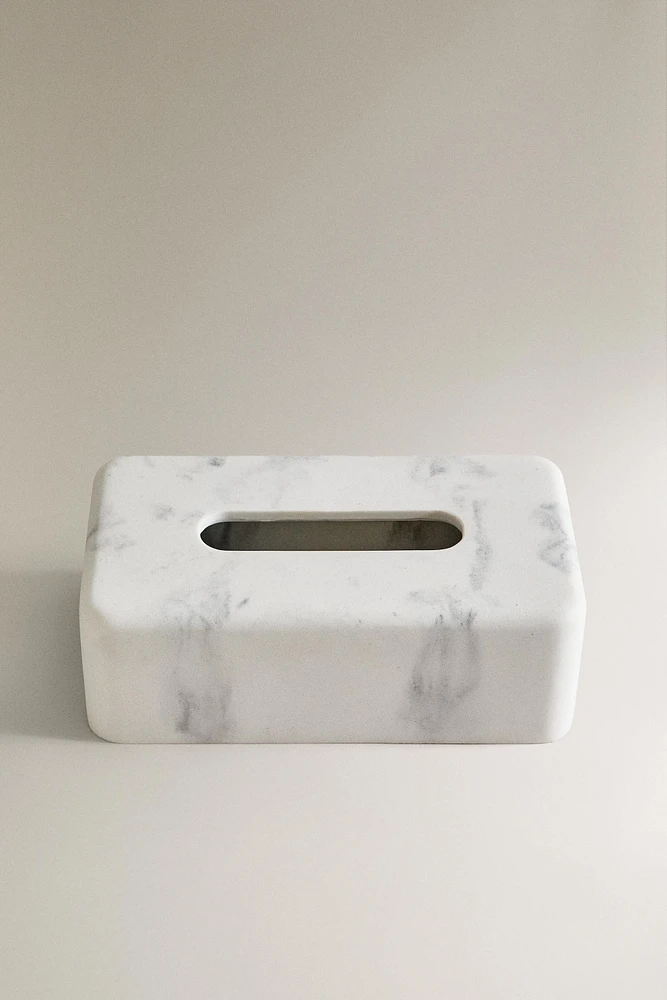 MARBLE-EFFECT TISSUE BOX