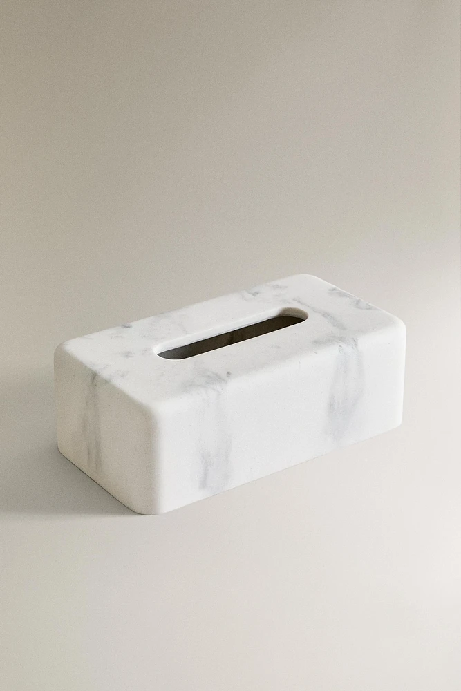 MARBLE-EFFECT TISSUE BOX