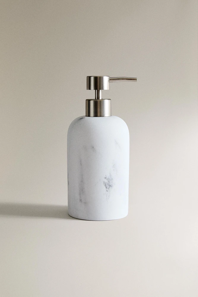 MARBLE-EFFECT SOAP DISPENSER