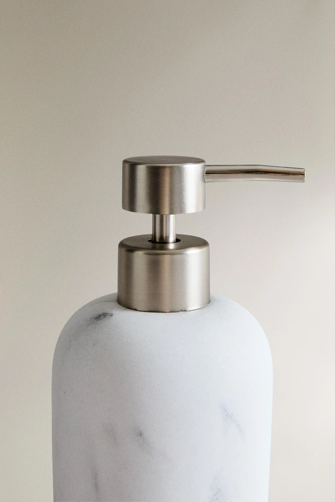 MARBLE-EFFECT SOAP DISPENSER