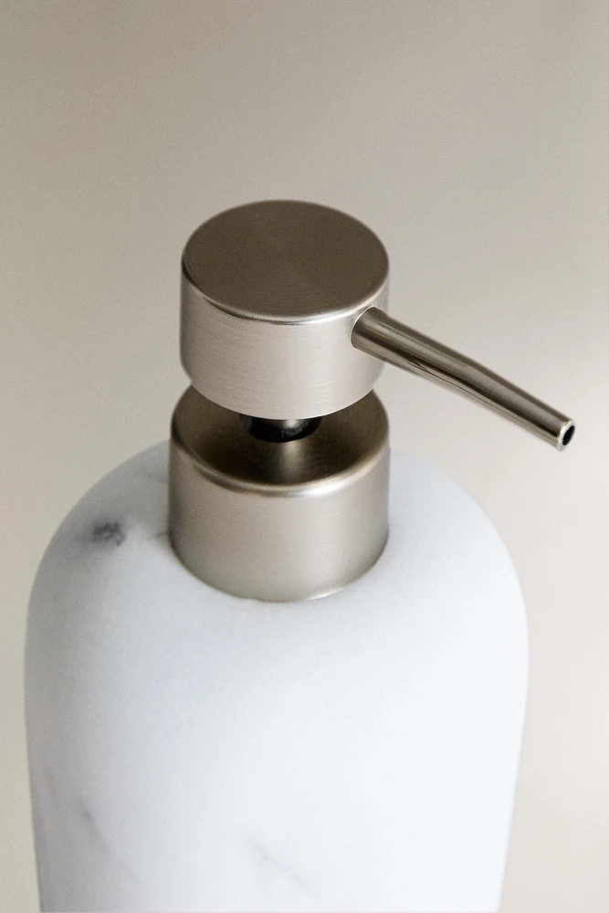 MARBLE-EFFECT SOAP DISPENSER